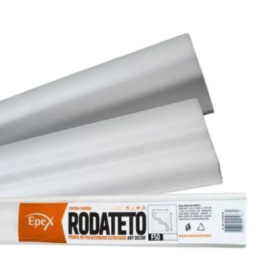 Imagem de Moldura Rodateto Isopor F50 / 6cm (2mt) - Epex