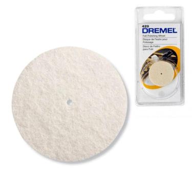 Imagem de Disco De Feltro 1 Pol. Polimento Micro Retífica 429 Dremel
