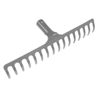 Imagem de Ancinho Curvo Tramontina Metálico Leve 16 Dentes Sem Cabo