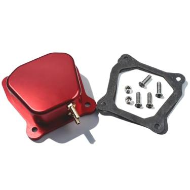 Imagem de Tampa de válvula de alumínio Billet vermelha para motor clone Predator 212cc 196cc Non-Hemi GX160 GX200, para Coleman CT200U BT200X CT100U Mini Bike KT196 Go Kart Baja Hisun Tillotson
