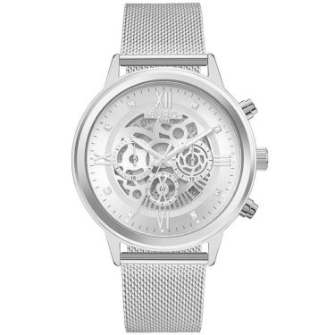 Imagem de Relógio Euro Feminino Delux Prata - EUJS25AL/4K-Feminino