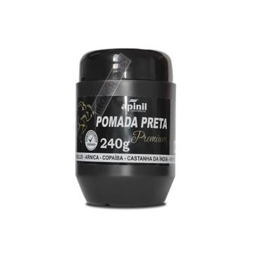 Imagem de Pomada Preta Premium Pote 240g Massagem Caixa 12 Unidades