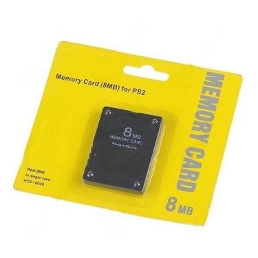 Imagem de Memory Card 8Mb Playstation 2 Ps2 Cartão De Memória