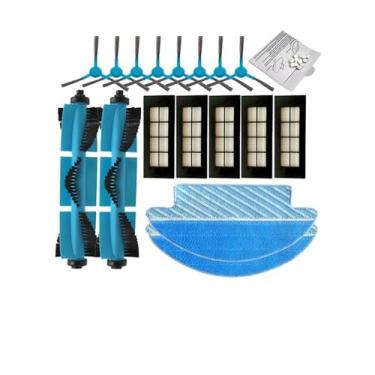Imagem de Compatible With Conga 3090/Viomi 1X Main Roller Side Brush Hepa Filter Mop Cloth Rag Replacement Cleaner Spare Parts Robot Vacuum Accessory(Set K)