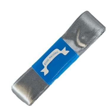 Imagem de TRADER, Fita De Cetim Trader 22mm N°5 Com 10 Metros, Cinza Médio