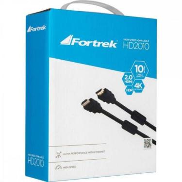 Imagem de Cabo Hdmi 2.0 4k 10 Metros Hd2010 Fortrek