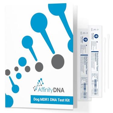 Imagem de AffinityDNA Kit de teste de DNA de resistência a múltiplas drogas para cães (MDR1) | Kit de coleta de amostras domésticas para 1 canino | Kits de teste MDR1 para filhotes | Resultados em 7 dias úteis