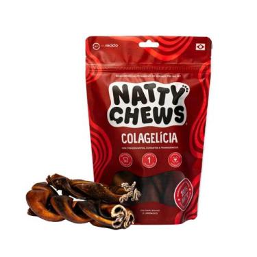 Imagem de Natty Chews Colagelícia Colágeno Trançado Bovino 2 Unid