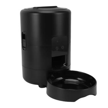 Imagem de Generic Alimentador Automático para Animais de Estimação WiFi Dispensador Inteligente de Comida para Gatos Com Controle Remoto APP 2L de Grande Capacidade para Casa (Preto)