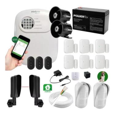 Imagem de Kit Alarme Intelbras 02 Sensores De Presença E 06 Magnético