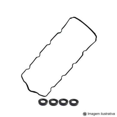Imagem de Kit Junta Tampa De Válvula Borracha Fiat Doblo Gran Siena Idea Palio P
