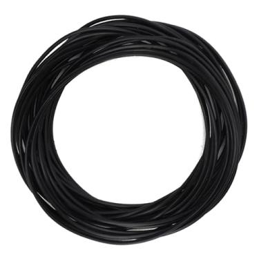 Imagem de aqxreight 200pcs Borracha o Assistir Junta Configurada para Substituição e Reparo (Anel impermeável de 0,5 mm)