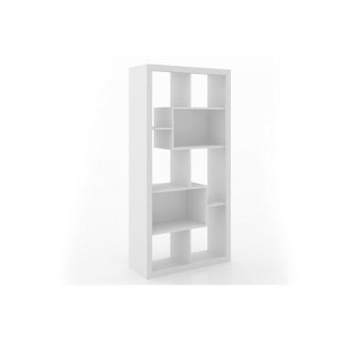 Imagem de Estante Para Sala E1712 C/ 2 Nichos Branco - Tecno Mobili