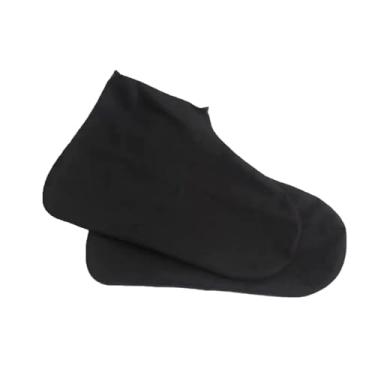 Imagem de Capas reutilizáveis antiderrapantes para sapatos de chuva, galochas impermeáveis para homens e mulheres, proteção para viagens para caminhadas, jardinagem, ciclismo - design sem cadarço para todos os