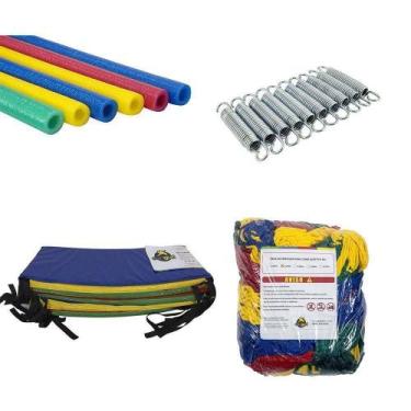 Imagem de Kit Reposição de Acessórios para Cama Elástica 2,00 metros - Canguri