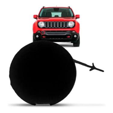 Imagem de Tampa Reboque Parachoque Dianteiro JEEP Renegade 2015 a 2020 - Naciona