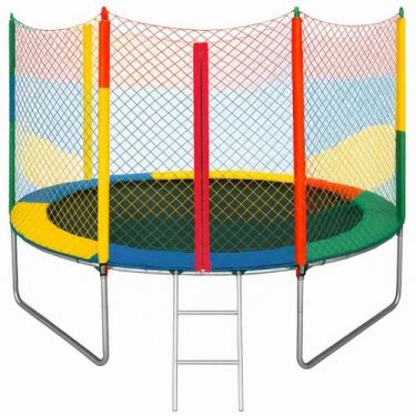 Imagem de Cama Elástica Pula Pula 2,44 Suporta 270Kg Alta resistência Rede com Z