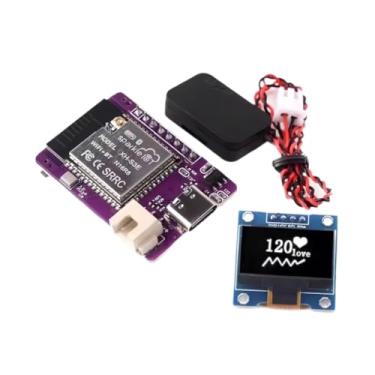 Imagem de harayaa Mini placa de desenvolvimento ESP32 S3 N16R8: módulo completo de robô com diálogo de voz e IA para projetos de IoT faça-você-mesmo e projetos de robôs, com Tela