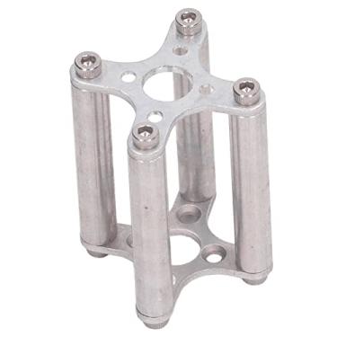 Imagem de Ainoli Motor Brushless Cross Mount Liga de Alumínio Tipo X Fixo Motor Mount Cross Holder para Substituição Prata (4045)