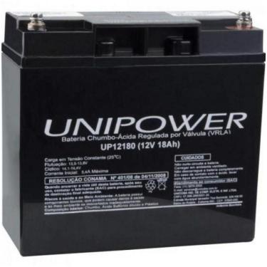 Imagem de Bateria Estacionária Selada 12V/18A Vrla Up12180 Unipower