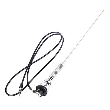 Imagem de Zerodis Antena Universal de Rádio Am/fm para Carro, Antena Giratória para Montagem No Teto de 18.5 pol., Ajustável de 180 °