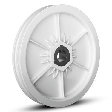 Imagem de Substituição da polia do rotor 121-6624 para sopradores de neve Power Clear 721, peças compatíveis com To-ro Quick Clear, Power Clear e PowerSmart Snow Thrower 38741, 38742, 38743, 38744, 38751, 38563