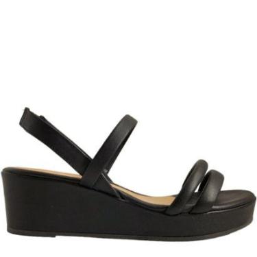 Imagem de Sandália Feminina Casual Dia a Dia Calce Fácil Anabela Ramarim 238206-Feminino