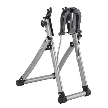 Imagem de Cryfokt Botão Giratório do Suporte de Roda de Bicicleta para Fácil Transformação de Entalhes, para Ciclistas Profissionais e Mecânicos de Manutenção de Bicicletas