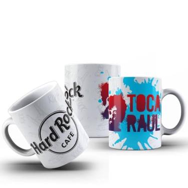 Imagem de Caneca Hard Rock Ícones Da Música Rock Porcelana 325ml (RAUL SEIXAS)