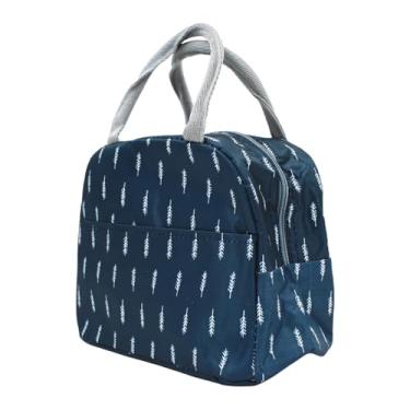 Imagem de Bolsa Marmita Lancheira Termica Estampada Trabalho Faculdade