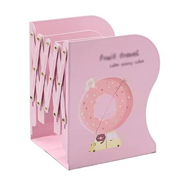 Imagem de Suportes de livros modernos retráteis estantes decorativos de metal ferro suporte suporte de mesa resistente antiderrapante ajustável clipe de livro suporte de livros decorativos (cor: 7) (13)