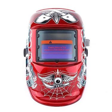 Imagem de Generic Capacete de Soldagem Com Escurecimento Automático para Máscara Pro Arc Tig Mig, Soldador de Moagem, Capacete de Soldagem Solar para Construção Naval e Petróleo