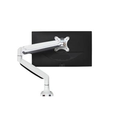Imagem de Suporte para monitor de mesa para computador de mesa com suporte giratório para monitor de cantilever