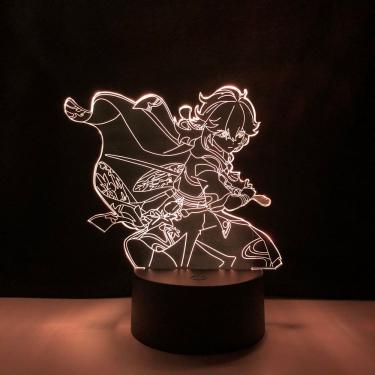 Imagem de Luz noturna LED 3D Plants vs Zombies Kaedeharas Kazuhas