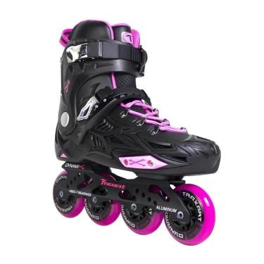 Imagem de Patins Dynamix Pink Inline Freestyle Traxart (PAR)-Unissex