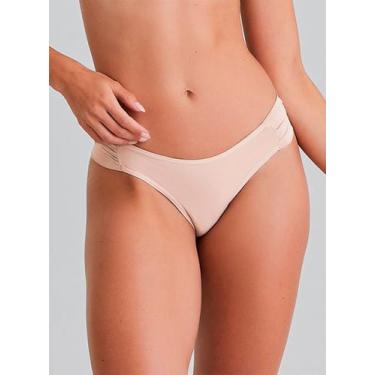 Imagem de Calcinha Biquíni Nayane CA 01 09 0002 Bombom Microfibra T. P/GG, M, 00