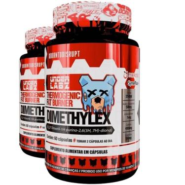 Imagem de Kit 2 Termogênico Dimethylex Under Labz Acelera Metabolismo-Unissex