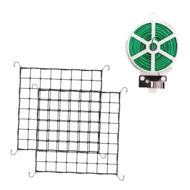 Imagem de Ｂｅｓｇａ Rede de suporte para plantas, ideal para cultivo em estufa, rede flexível para SCROG (Stretch Grid), suporte para horticultura, hidroponia e, L