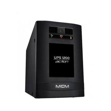 Imagem de Nobreak Mcm Ups 1200Va Action 3.1 Trivolt/115V Ups0229