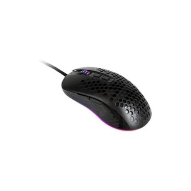 Imagem de Mouse Gamer Pyro Aplus Tech - 16000 DPI, Sensor Pixart PWM 3389, 7 Botões Programáveis, Iluminação RGB, Ultra Leve
