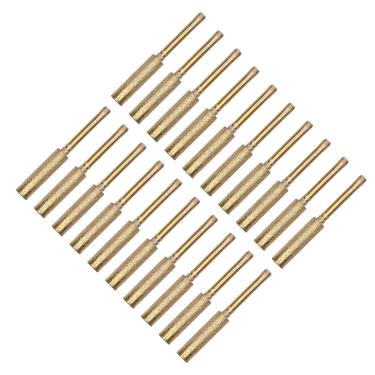 Imagem de Generic Arquivo Eficiente de Rebarba de Afiador de Motosserra para Moagem e Processamento de Molde, para Roda de 7/32 Polegadas - Kit de Conjunto de Rebarbas de Afiador de Motosserra de 20 Unidades