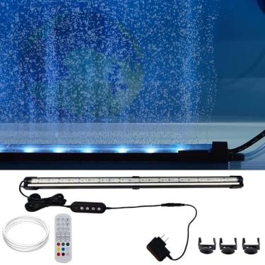 Imagem de Carefree Fish Aquário 24/7 Modo Temporizador Luz Led Submersível Espectro Completo Cri 82 Tanque Luz Subaquática E Materiais Nanômetros Pedra De Ar Tubulação De 3 Pés Classificação À Prova D'Água I