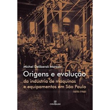 Imagem de Livro - Origens e evolução da industria de máquinas e equipamentos em 