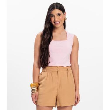 Imagem de Blusa Feminina Infinita Cor Rosa, GG, Rosa