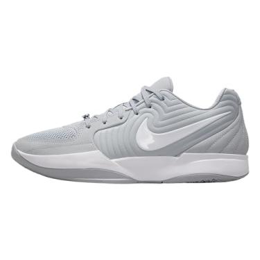 Imagem de Nike Tênis de basquete masculino Ja 2 Nightmare, Cinza lobo/cinza lobo/branco, 40 BR