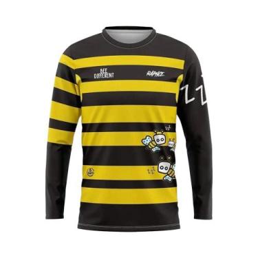 Imagem de Camisa De Camping De Manga Longa Com Estampa 3D De Desenho Animado, Re