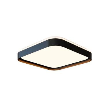 Imagem de Plafon Toronto Quad 30cm 24w Preto/Preto | LY-8821BS PT+PT