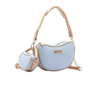 Imagem de Bolsa Feminina Cute Ombro Chenson Matelassê Azul-Feminino