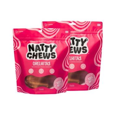 Imagem de Petisco natural orelha suina cães natty (orelhitas)-kit 2un - Natty Ch