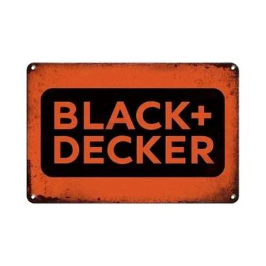 Imagem de Placa De Metal Retrô Vintage Da Marca Stihl Para Decoração De Parede E